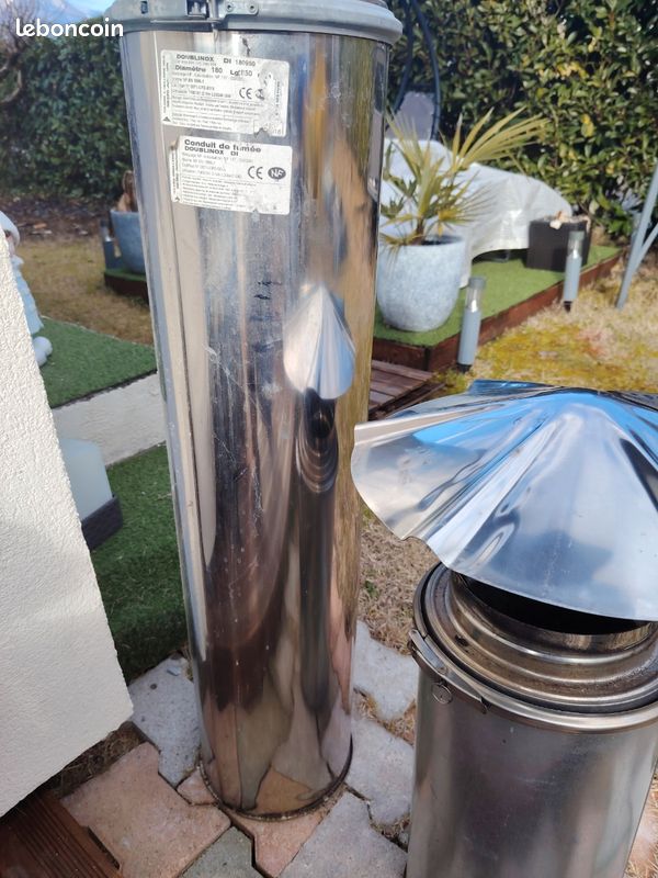 Conduit de fumée en inox (image 1)
