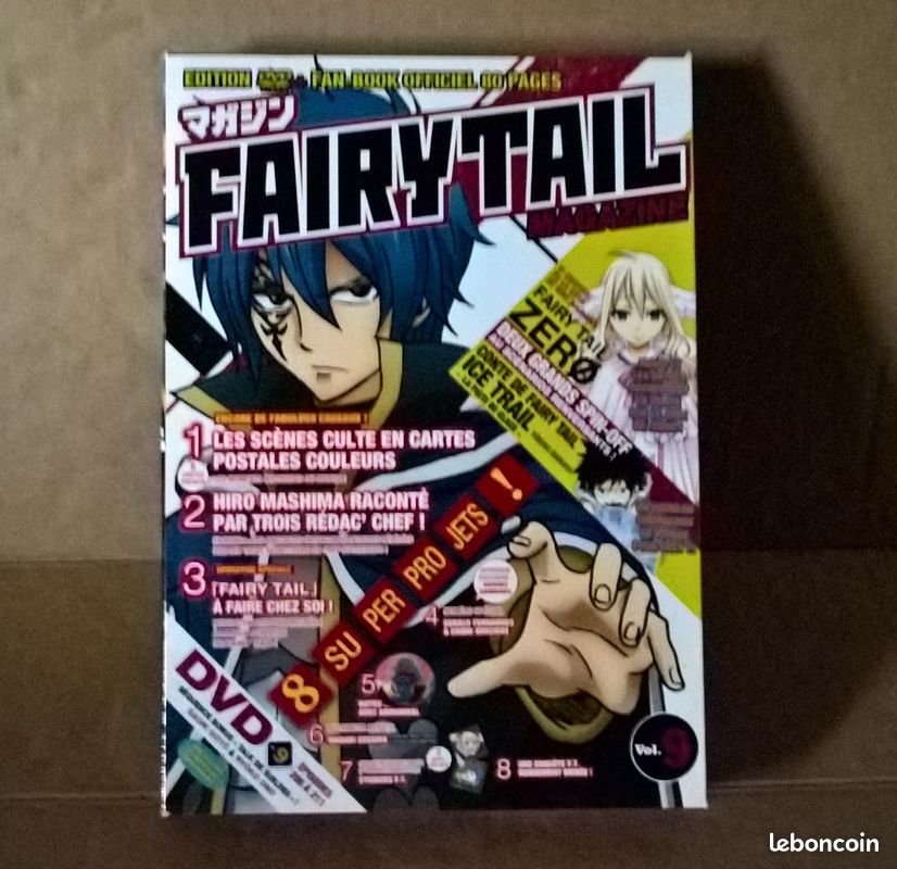 Lot de 6 coffret Fairy Tail Magazine saison 5 dvd (image 5)