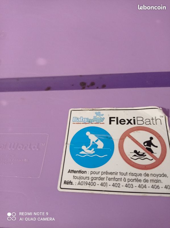 Baignoire bébé pliante flexi bath (image 3)