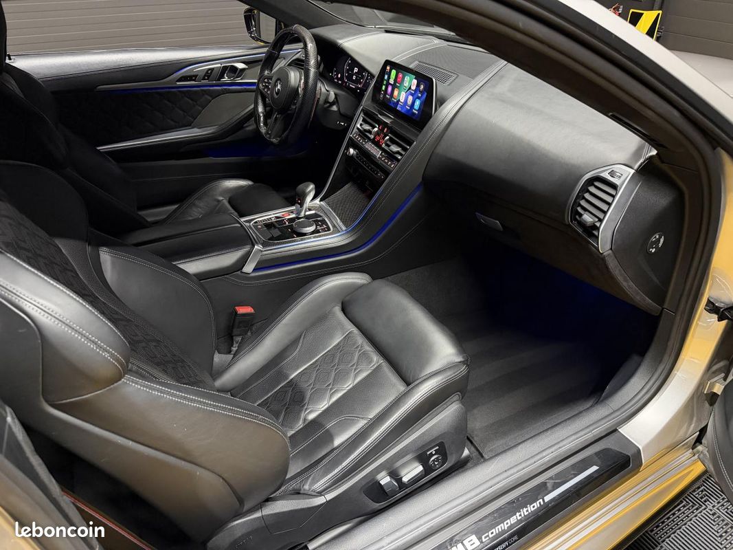 BMW M8 Compétition V8 4.4 625 cv Coupé xDrive - PACK CARBONE / LASER / CERAMIQUES / HARMAN KARDON / HUD (image 17)
