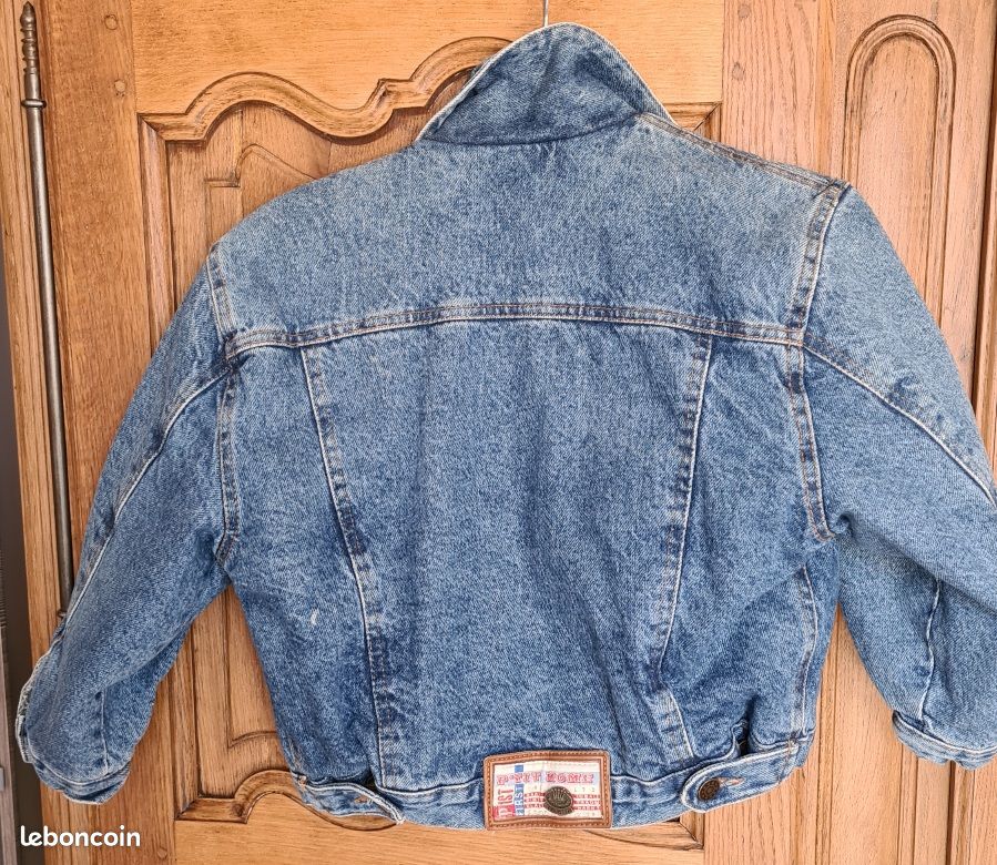 Veste en jean doublée enfant 6 ans (image 2)