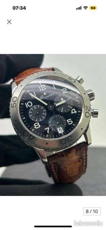 Breguet Type XX Transatlantique ( 3820 ) de 2002 Garantie Fin Février 2026 (image 1)