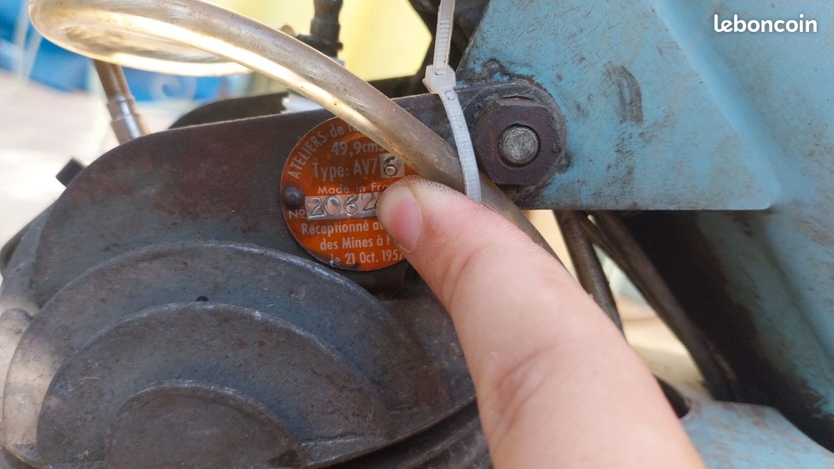 Motobécane av76 1957 avec CG (image 9)