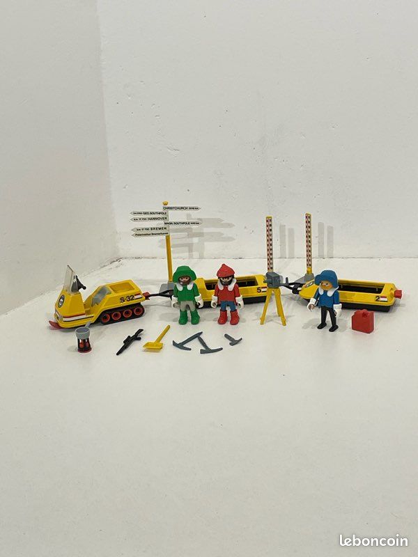 Playmobil 3464 Jetski explorateurs polaires neige 1986 (image 1)