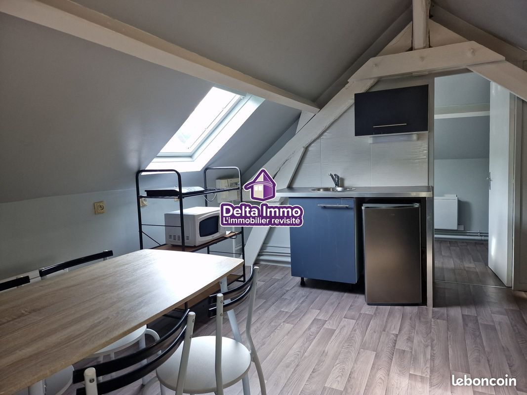 Appartement 2 pièces 16 m² · à Évreux · 16 m² · 488 €
