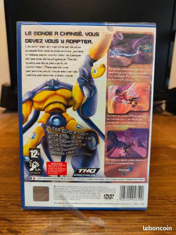 Alter Echo / Jeu PS2/ Sans notice