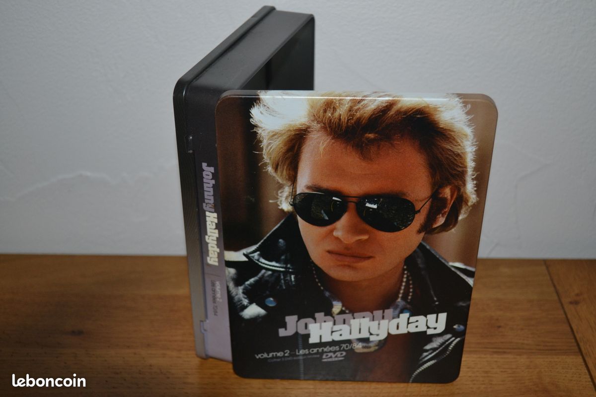 Box métal Johnny Hallyday 3 DVD (image 1)