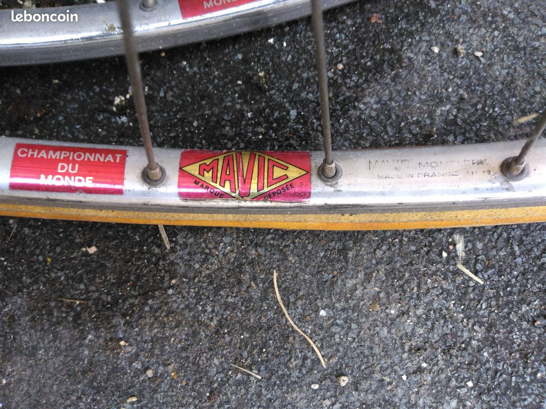 Jantes MAVIC boyaux vintage (image 3)