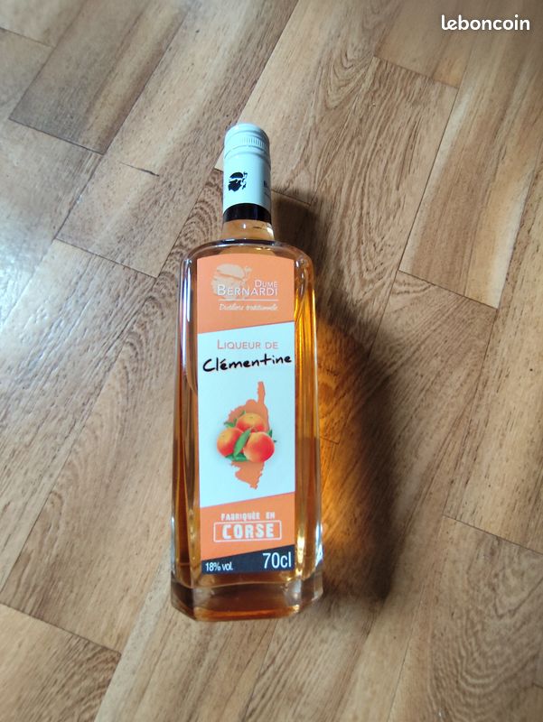 Bouteille de liqueur de clémentine corse (image 2)