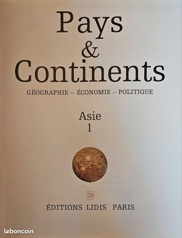 Livres pays et continents (image 7)