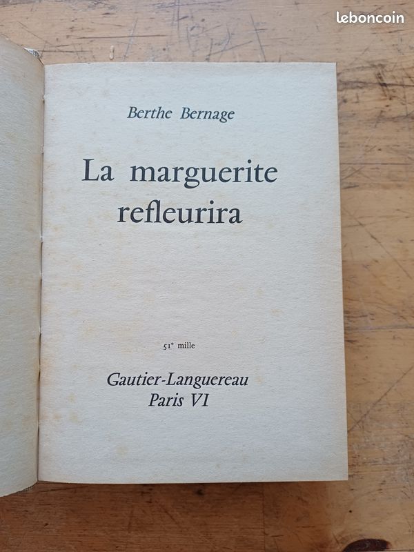 RARE : La marguerite : collection complète (Berthe Bernage) (image 4)