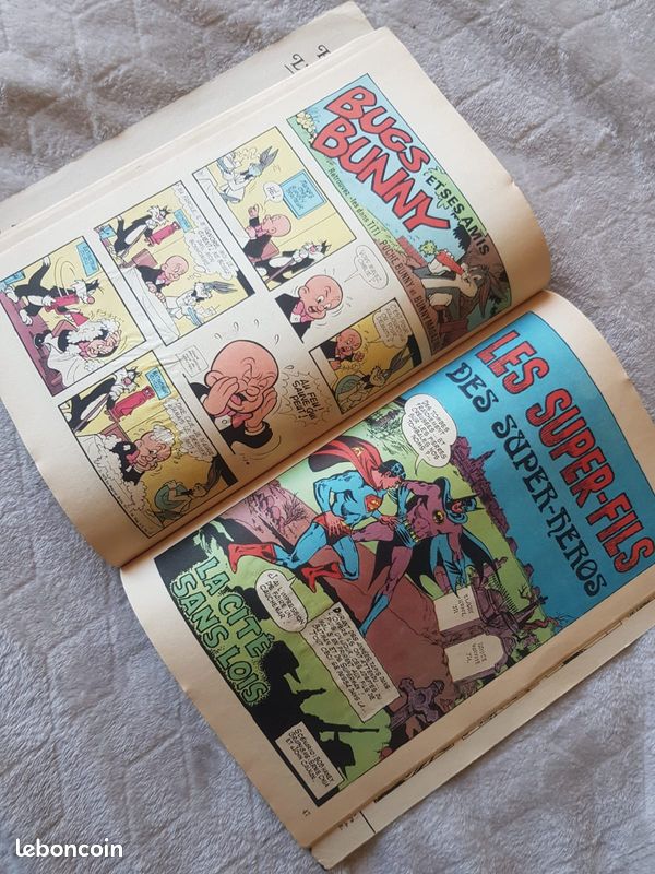 Bandes Dessinées Superman Géant N 3 Trimestriel Sagédition DC Comics Marvel 1979 BD (image 4)