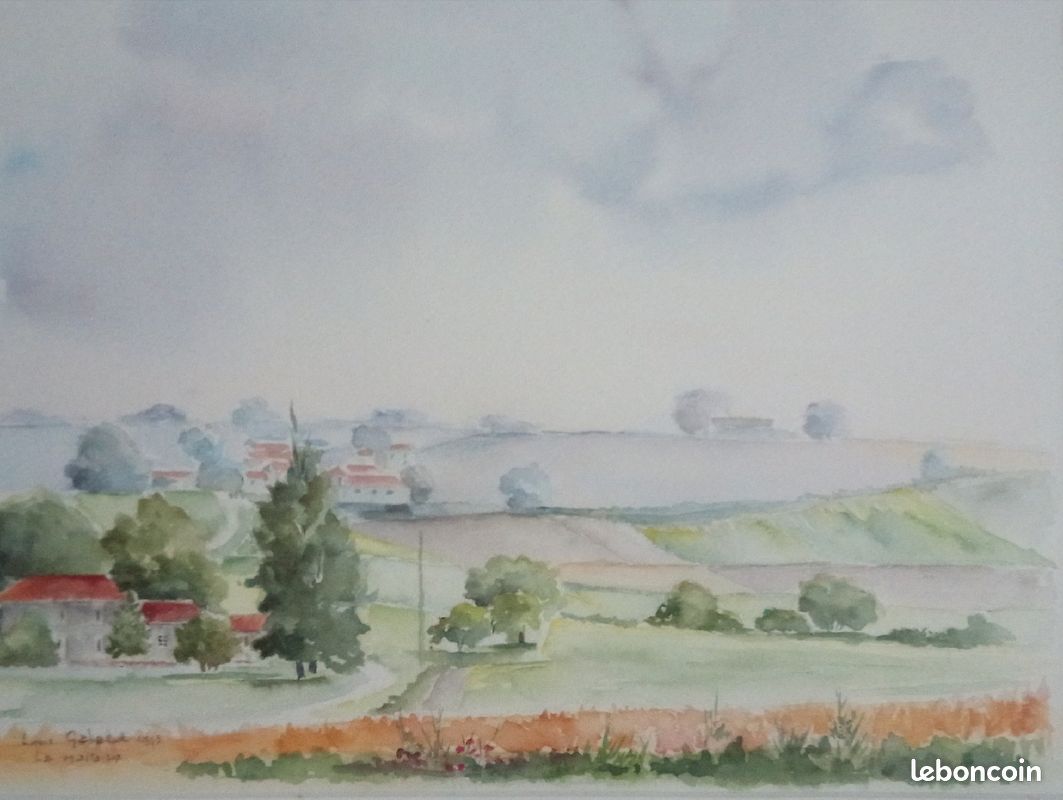 Aquarelle de Louis Gabard (image 1)
