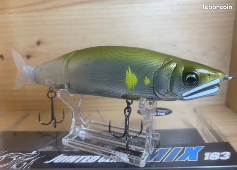 Leurre Gan Craft Jointed Claw Shift 183 F 31 - Flottant Articulé - Crankbait