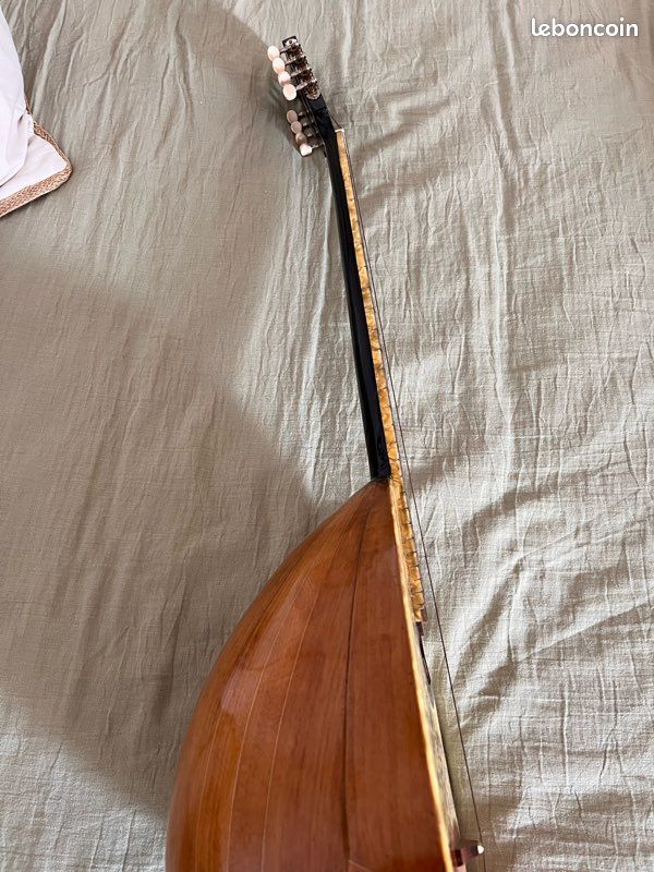 Bouzouki vintage grec authentique années 50 excellent état (image 6)