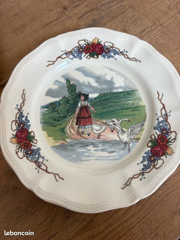 7 assiettes OBERNAI (image 3)