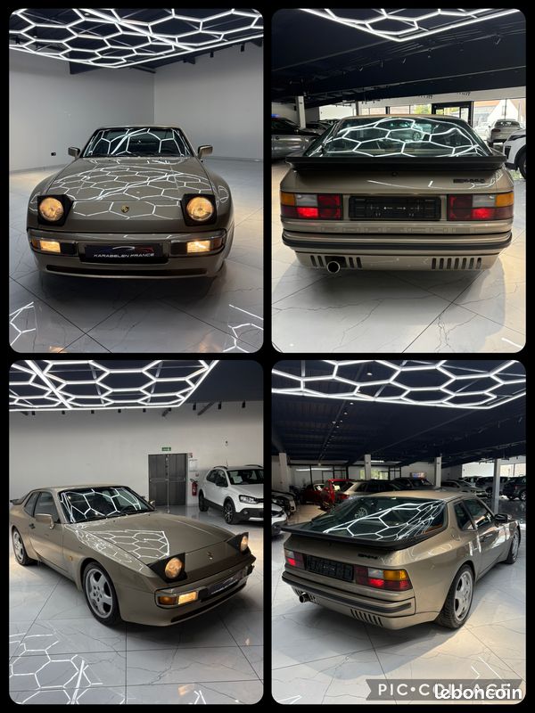PORSCHE 944 2.5L 163ch de 1982 Essence Superbe état 88.348Km certifiés (image 2)