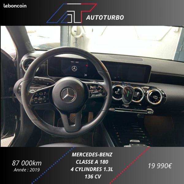 Mercedes CLASSE A 180 136CH BUSINESS LINE 7G-DCT (image 23)