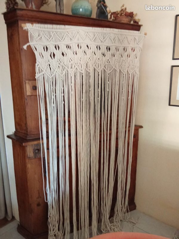 Rideau macramé (image 1)