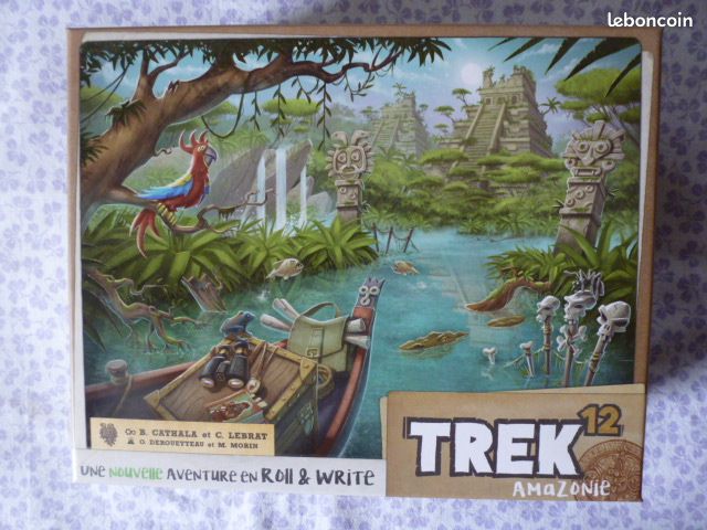 Trek 12 Amazonie, jeu de société, Cathala (image 1)
