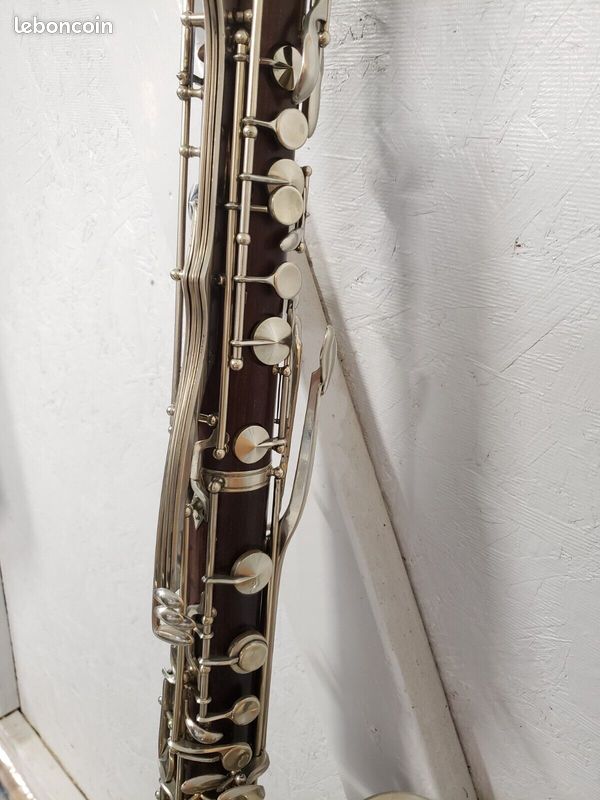 Superbe clarinette contrebasse en palissandre Selmer Paris (image 4)
