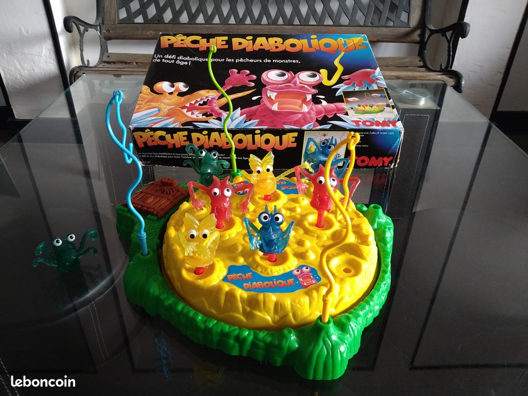 Ancien Jeu Société Pêche Diabolique - Tomy (image 3)