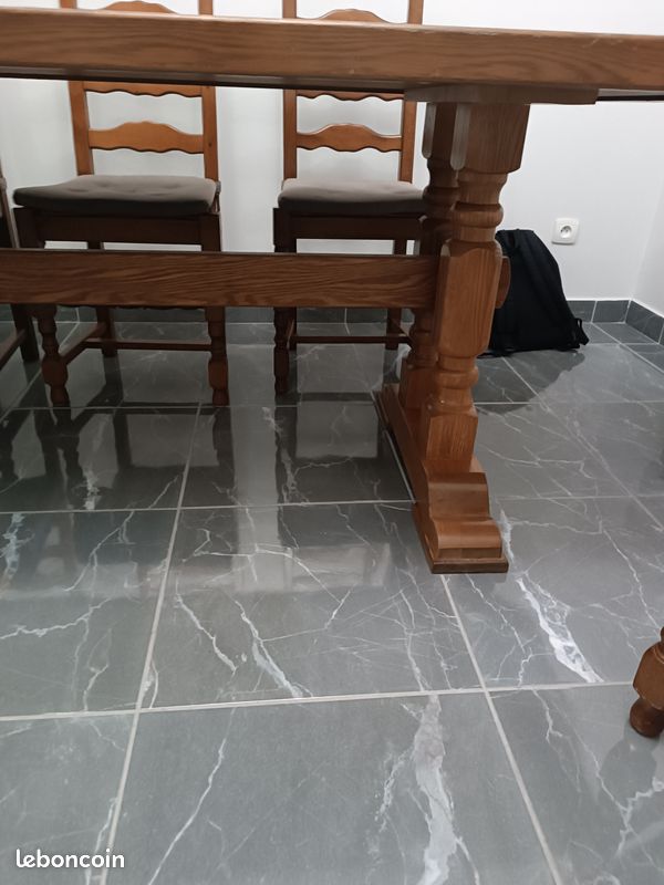 Table rectangulaire en bois Macif (image 3)