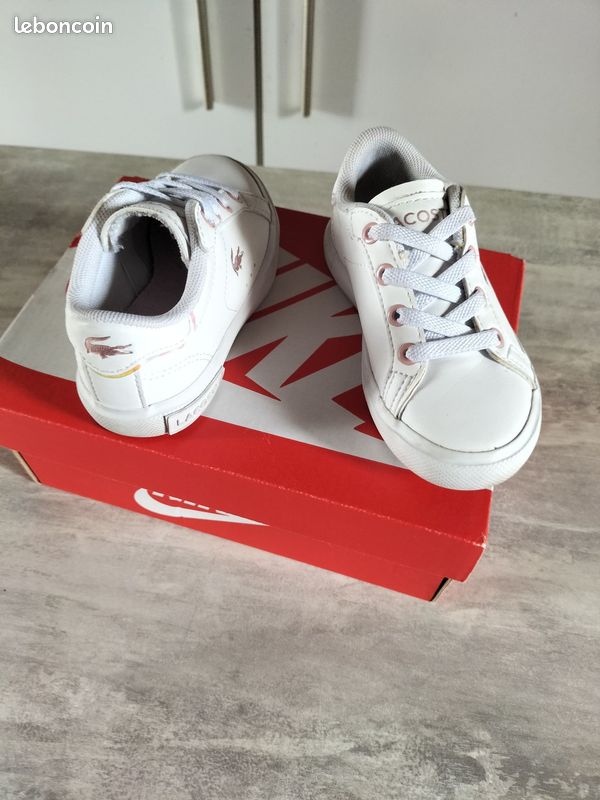 Basket lacoste enfant (image 1)