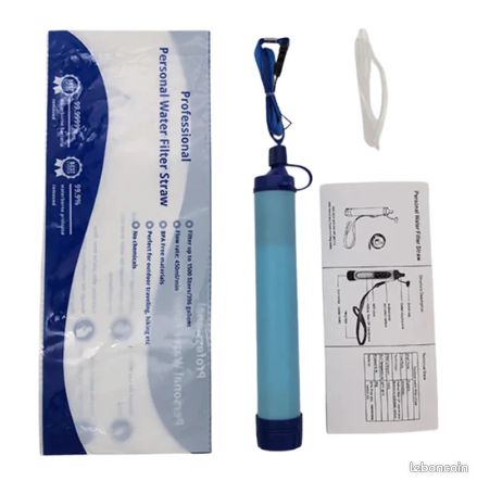 Paille Filterwell Filtre à eau de purification. - NEUNOEIL