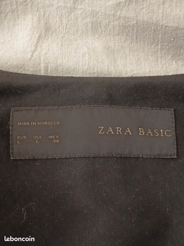 Veste Zara noire (image 6)