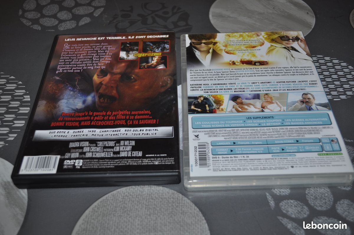 Lot de DVD avec entre autre Ashton Kutcher (image 2)