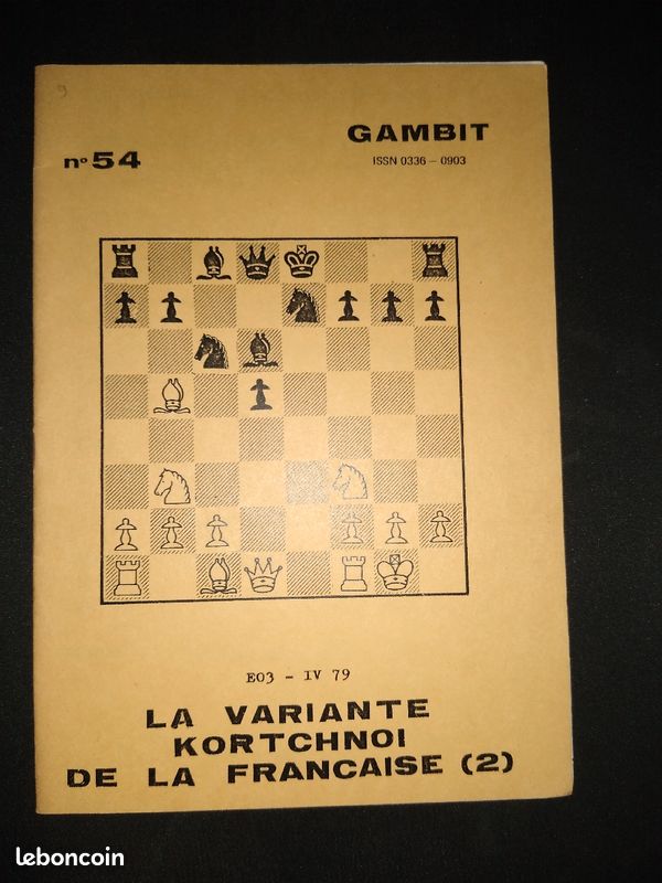 La variante Kortchnoi de la française (2) (image 1)