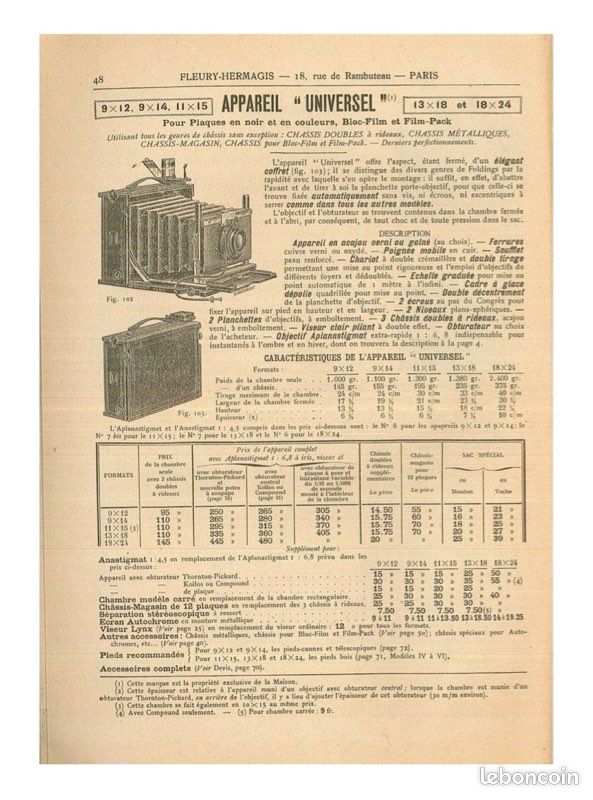 Chambre photographique Hermagis (image 6)