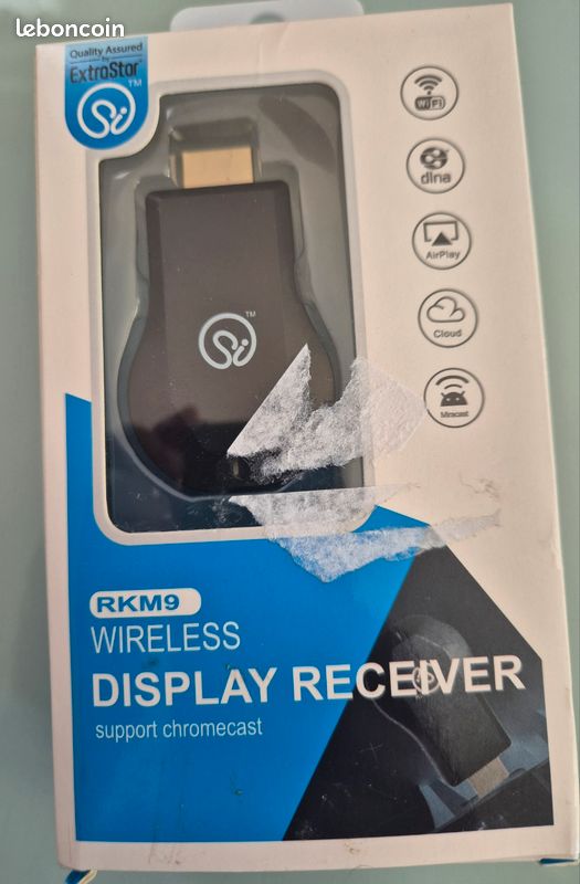 Récepteur d'écran sans fil ExtraStar RKM9 Chromecast AirPlay (image 1)