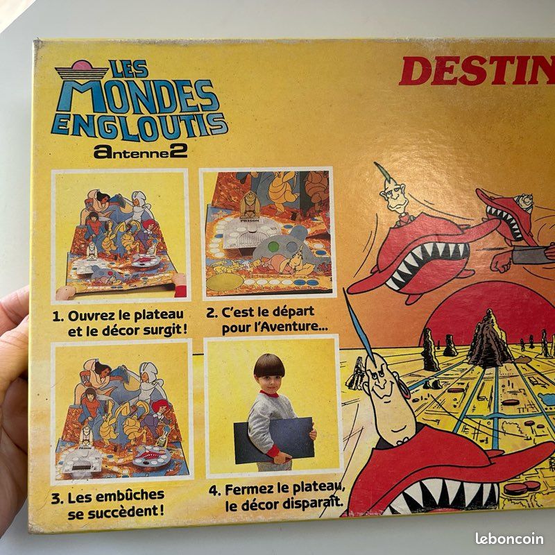 LES MONDES ENGLOUTIS BD 1986 SHAGMA n° 3 Album vignettes Figurines