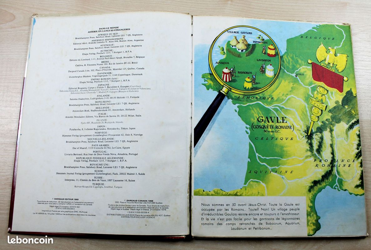 Astérix Et Le Chaudron - Édition Originale 1969 (TBE) - BD Franco-belge
