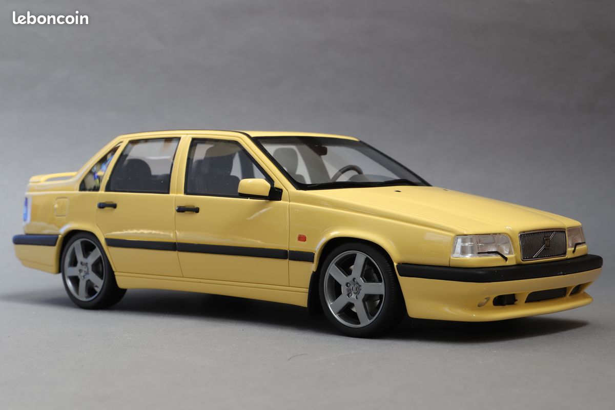 Volvo 850 T-5R Cream Yellow 1996 1/18 Otto Ottomobile (image 7)