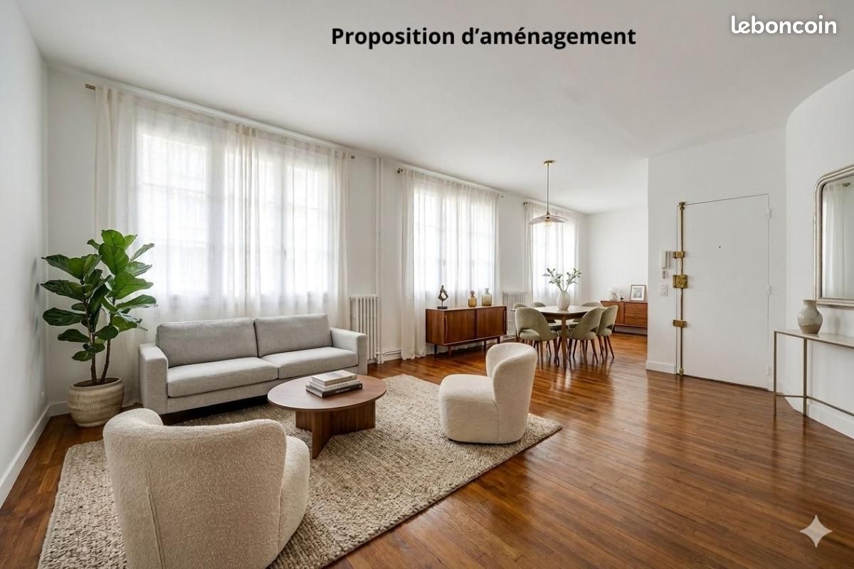 Appartement 5 pièces 102 m² · à Issy-les-Moulineaux · 102 m² · 584 000 €