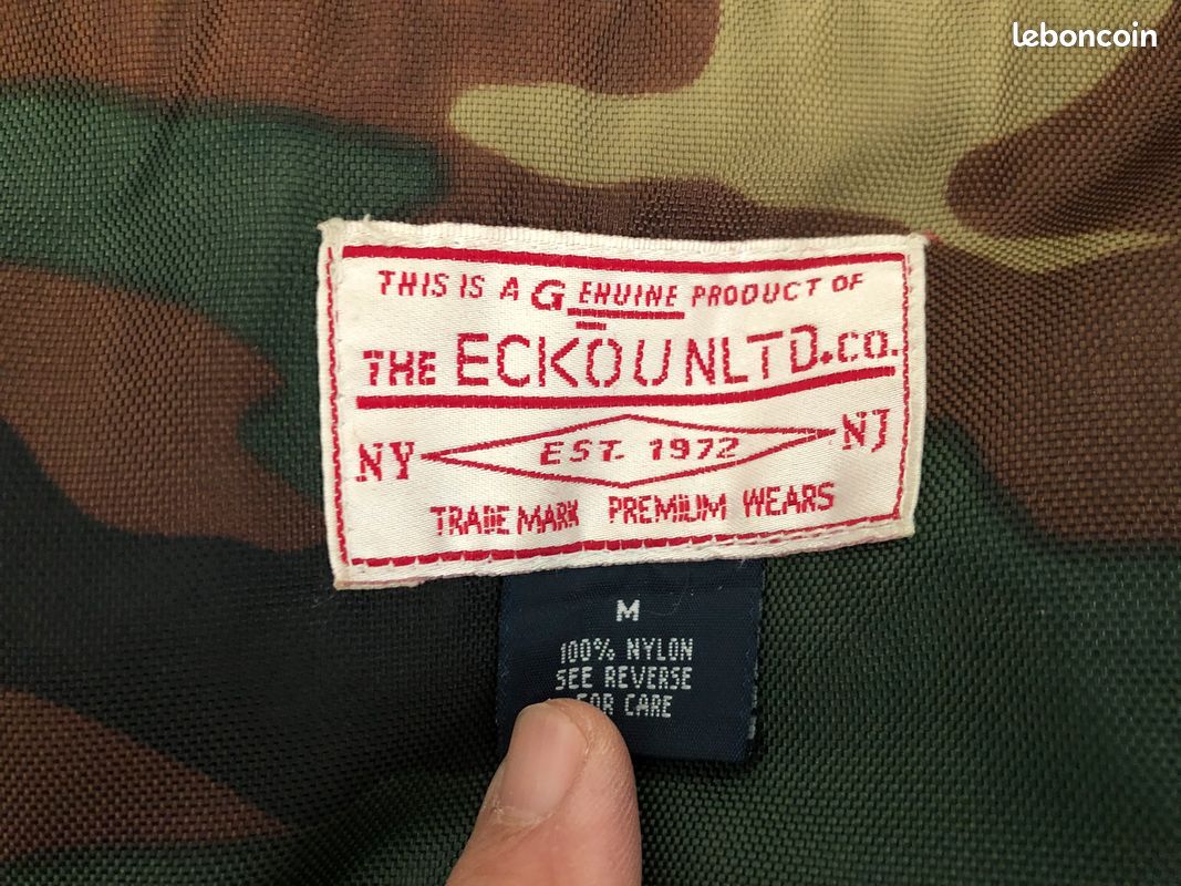 Veste Fonctionnelle Ecko Unltd. Taille M - Noire - Neuf Avec étiquettes - Style Décontracté Homme