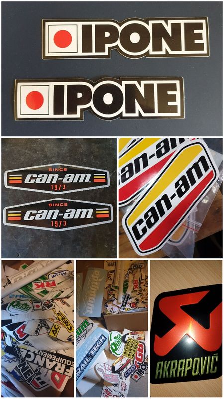 Stickers Autocollants différentes marque et modèle - Équipement moto