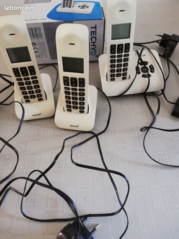 Téléphone trio avec répondeur (image 2)