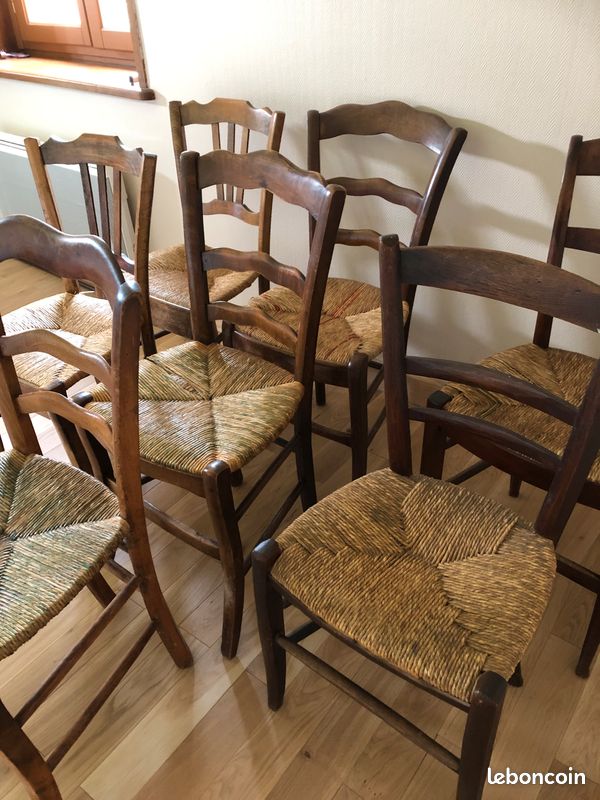 Chaise en paille (image 3)
