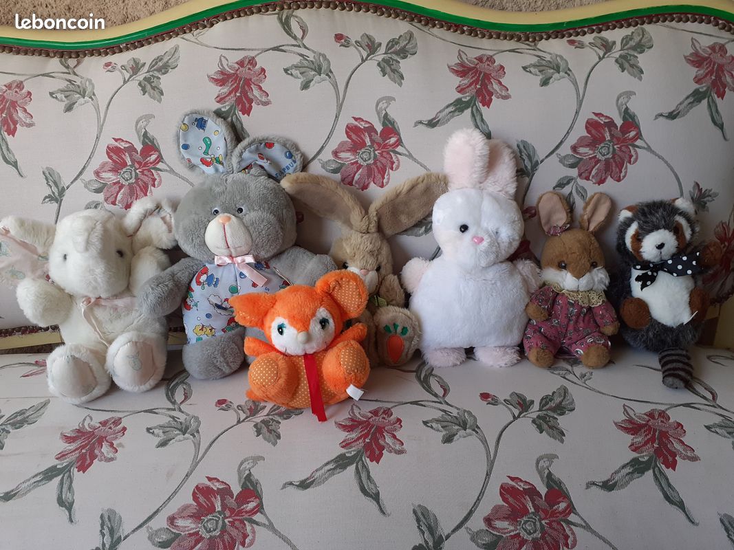 Lot 7 peluches (image 1)