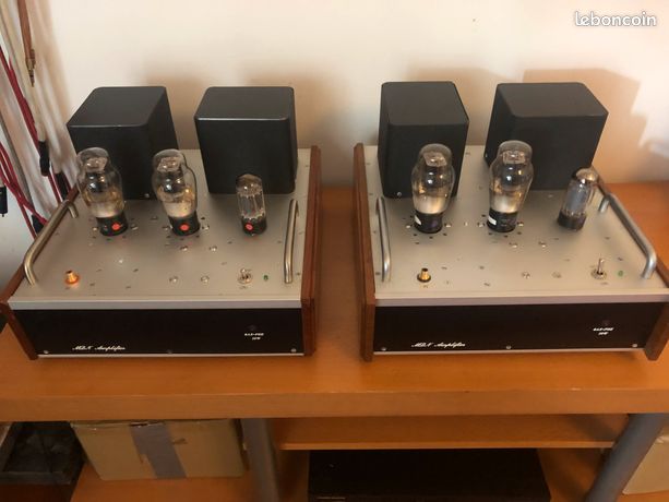 Ampli à Lampes 2A3 Stéréo Fait Maison - Transfos ACEA - Attention, C'est Déjà Vendu !