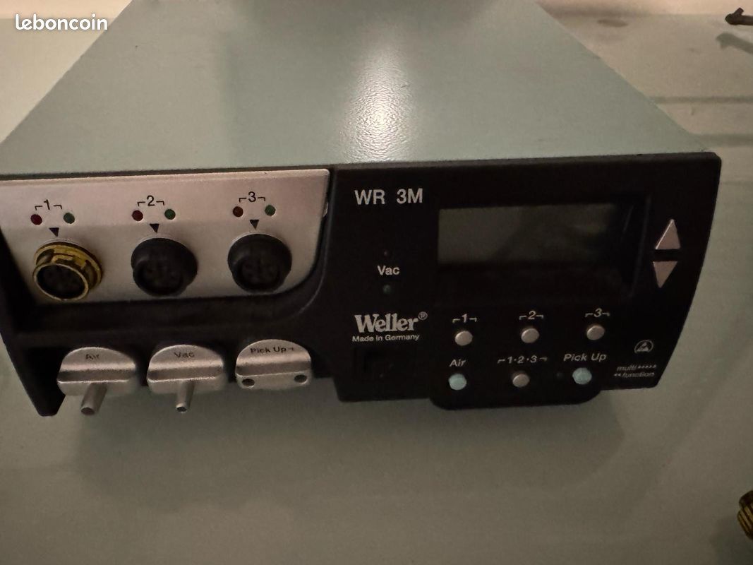 Weller WR3M avec HAP 200, DSX80, WSP80 + 3 supports de fer (image 2)