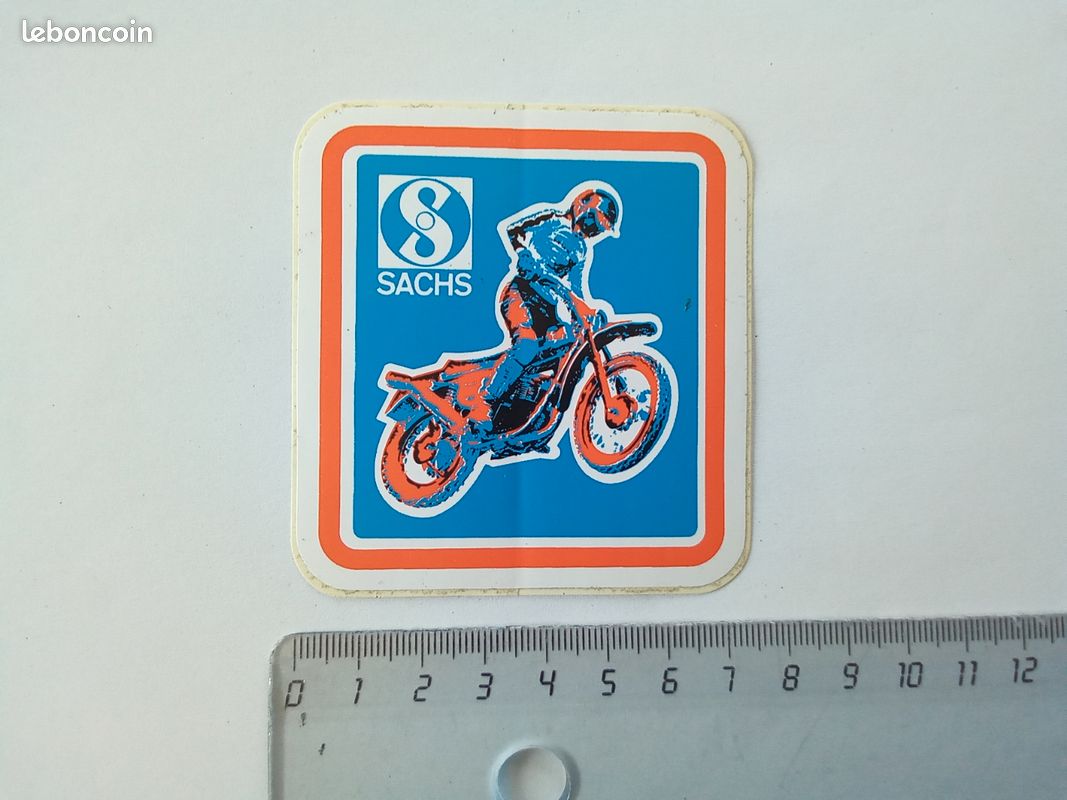 Autocollant Lumineux QA1 - Sticker Original Ancien Stock - Course Vintage
