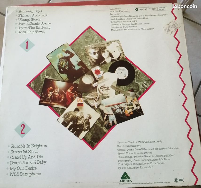 Stray cats 33 tours (image 2)