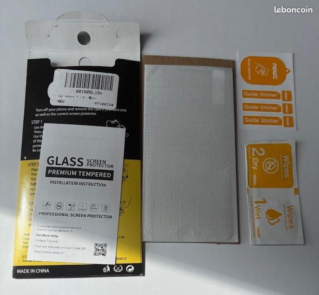 Protection verre trempé pour écran IPHONE 7 et 8 (image 2)