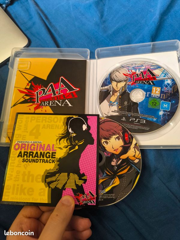 Jeu Persona 4 Arena Ultimax - PS3 Version PAL FR - Neuf Sous Blister (non Officiel)