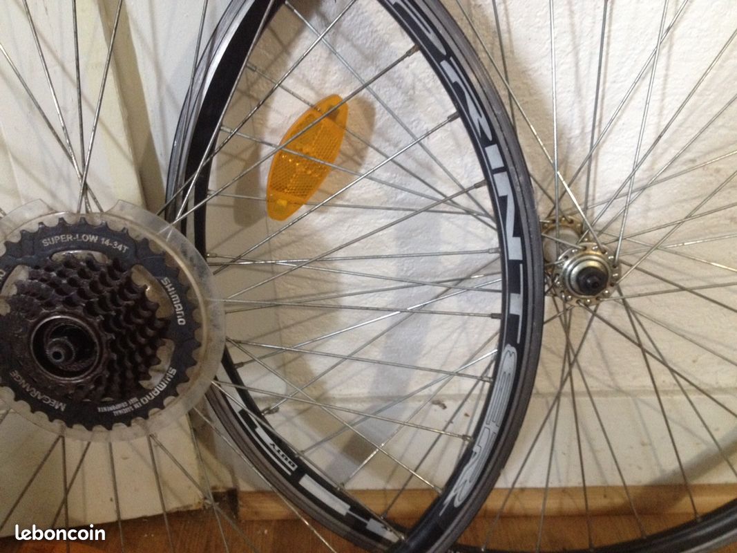Paire jante 26 noir VTT SPINTER (image 1)